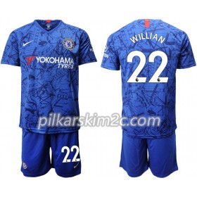 Koszulka Chelsea Willian 22 Dziecięca Główna 2019-2020 - Koszulki Piłkarskie